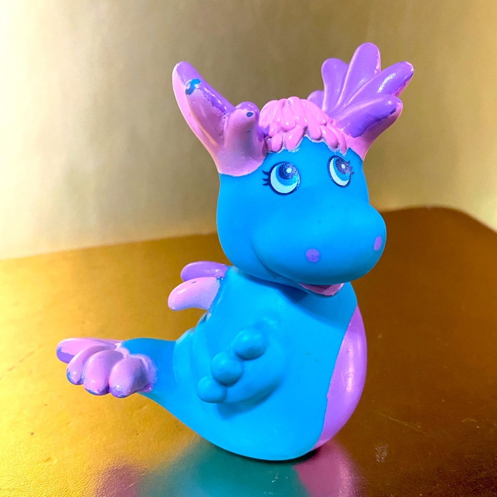 DISNEY WUZZLES VINTAGE 1985 MOOSEL THE MOOSE POSABLE PVC COLLECTIBLE FIGURE RARE